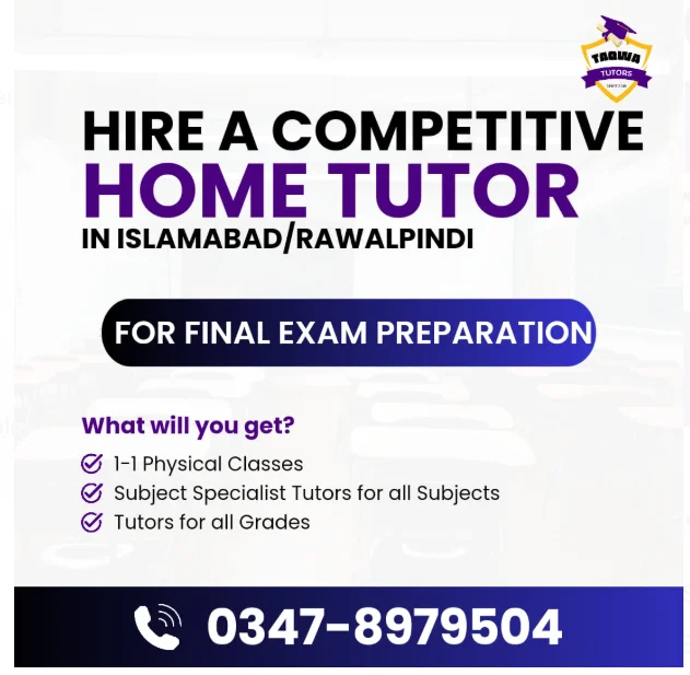 Home Tutors for O Level and A Level